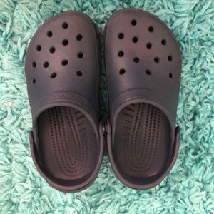 Navy Blue Crocs